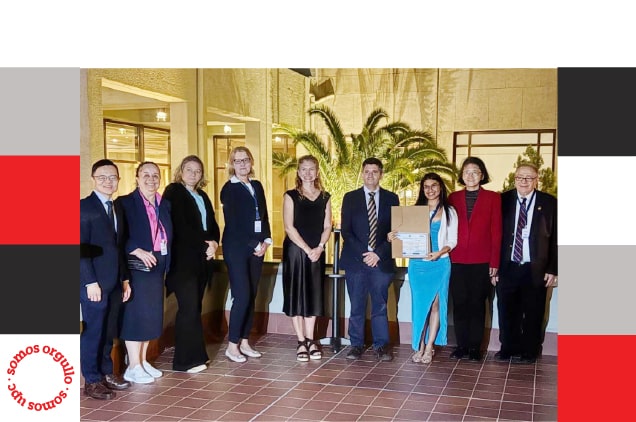 Alumna de la carrera de Ingeniería Biomédica fue seleccionada para prestigiosa academia internacional en Grecia