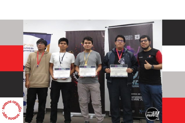 David Atencio, alumno de Ingeniería Mecatrónica, obtiene el segundo lugar en torneo nacional de robótica