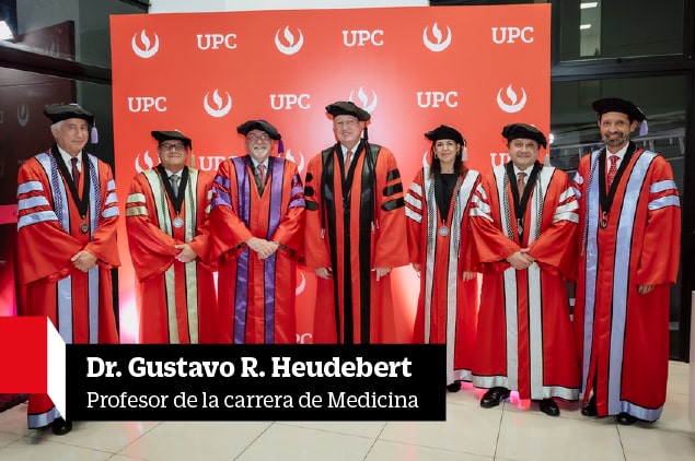 Dr. Gustavo R. Heudebert es nombrado Profesor Honorario