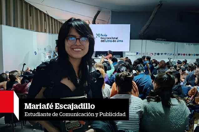 UPCina de la Facultad de Comunicaciones presenta su libro en la FIL