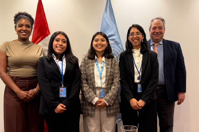 UPCina representó al Perú en el ECOSOC Youth Forum 2026